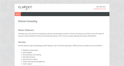 Desktop Screenshot of elmroot.com